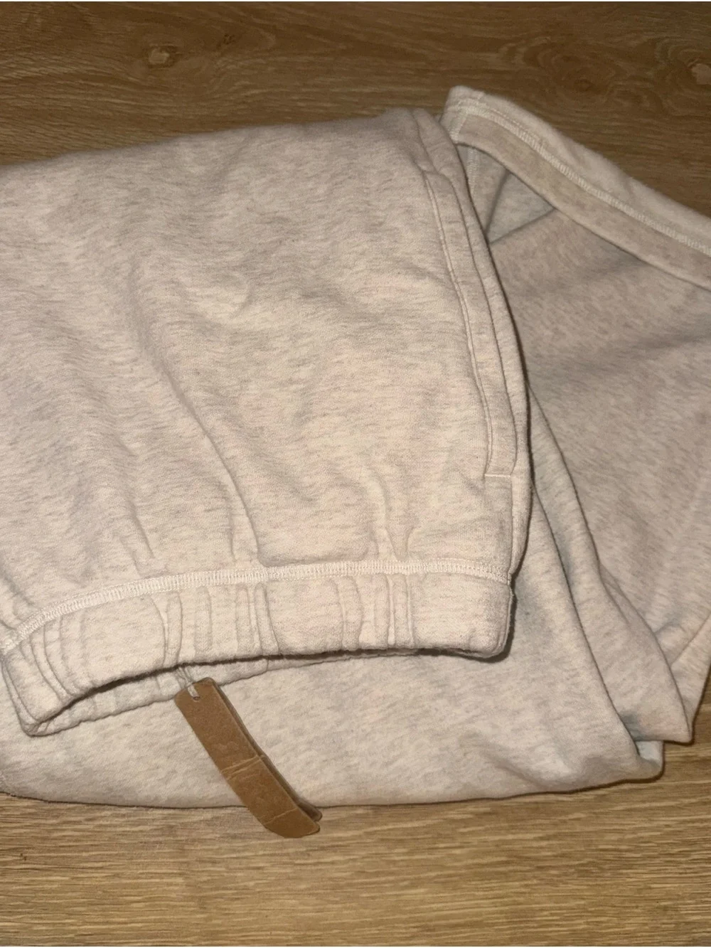 SKIMS Cotton Fleece Straight Leg Pant XL NWT - Picture 5 of 6